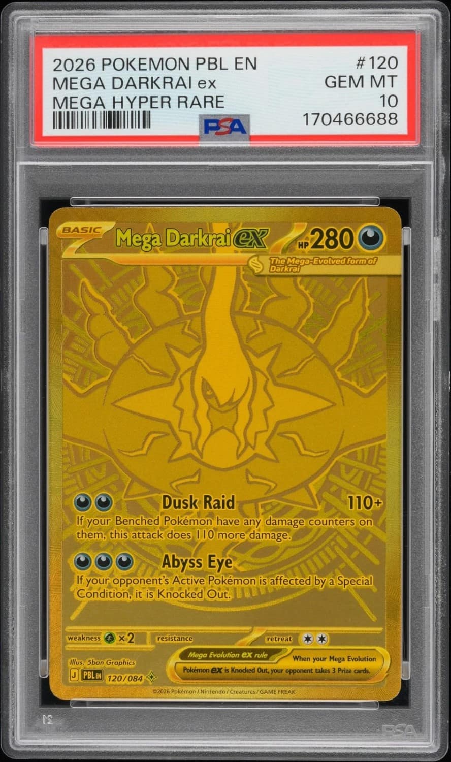 Mega Darkrai Ex