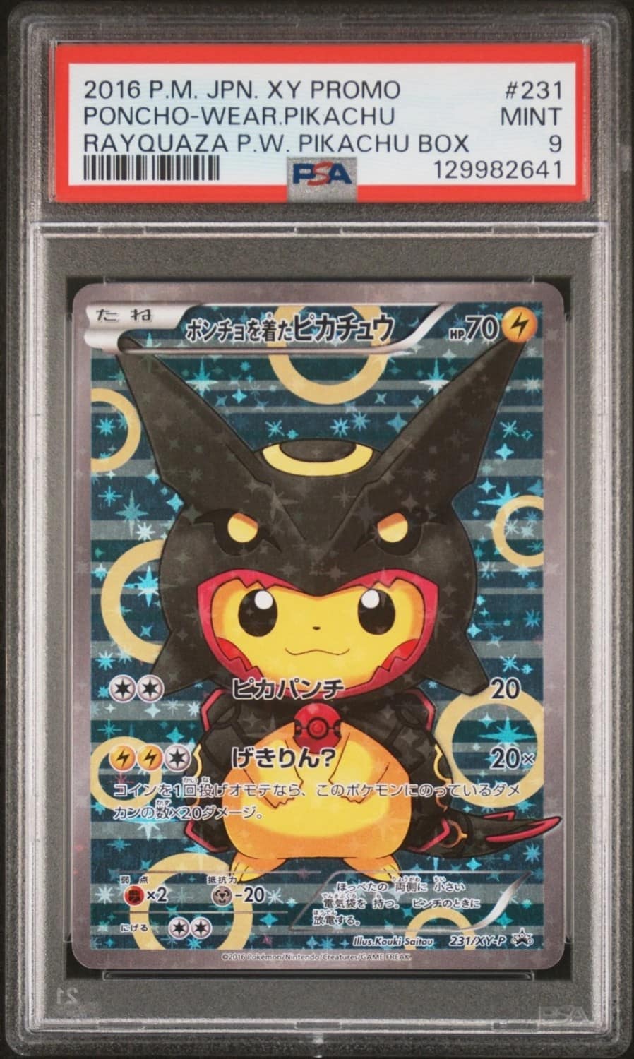 Poncho-Wearing Pikachu