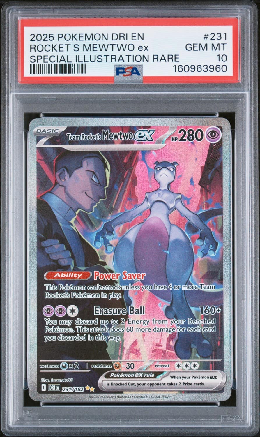 Rocket'S Mewtwo Ex