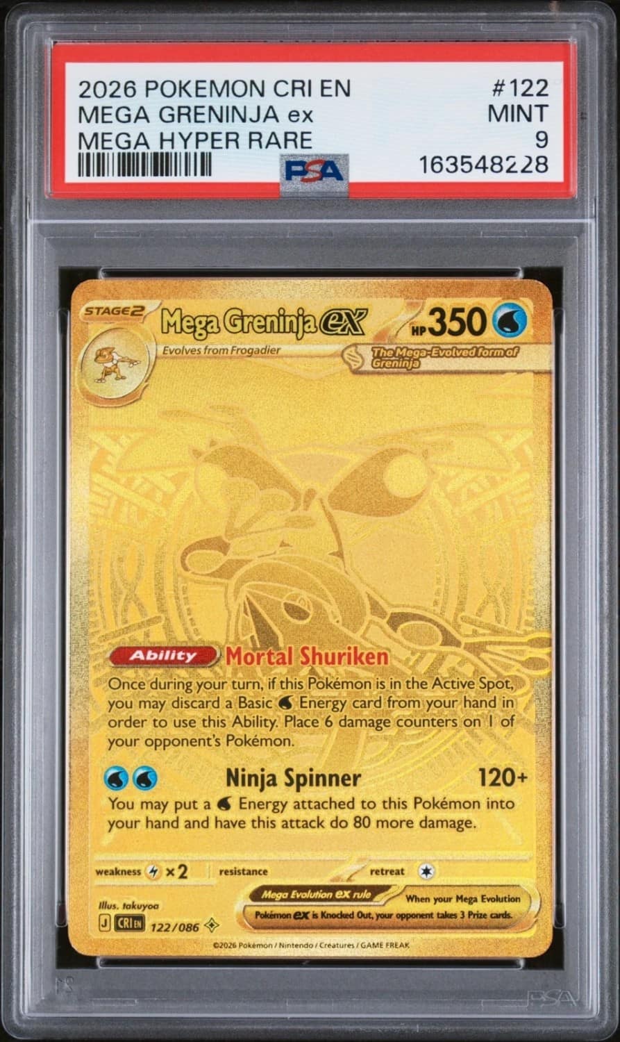 Mega Greninja Ex