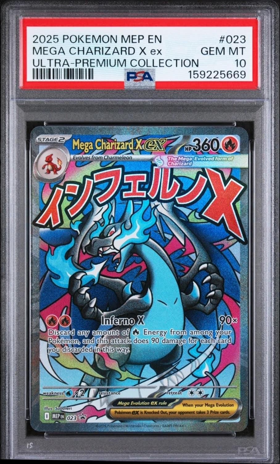 Mega Charizard X Ex