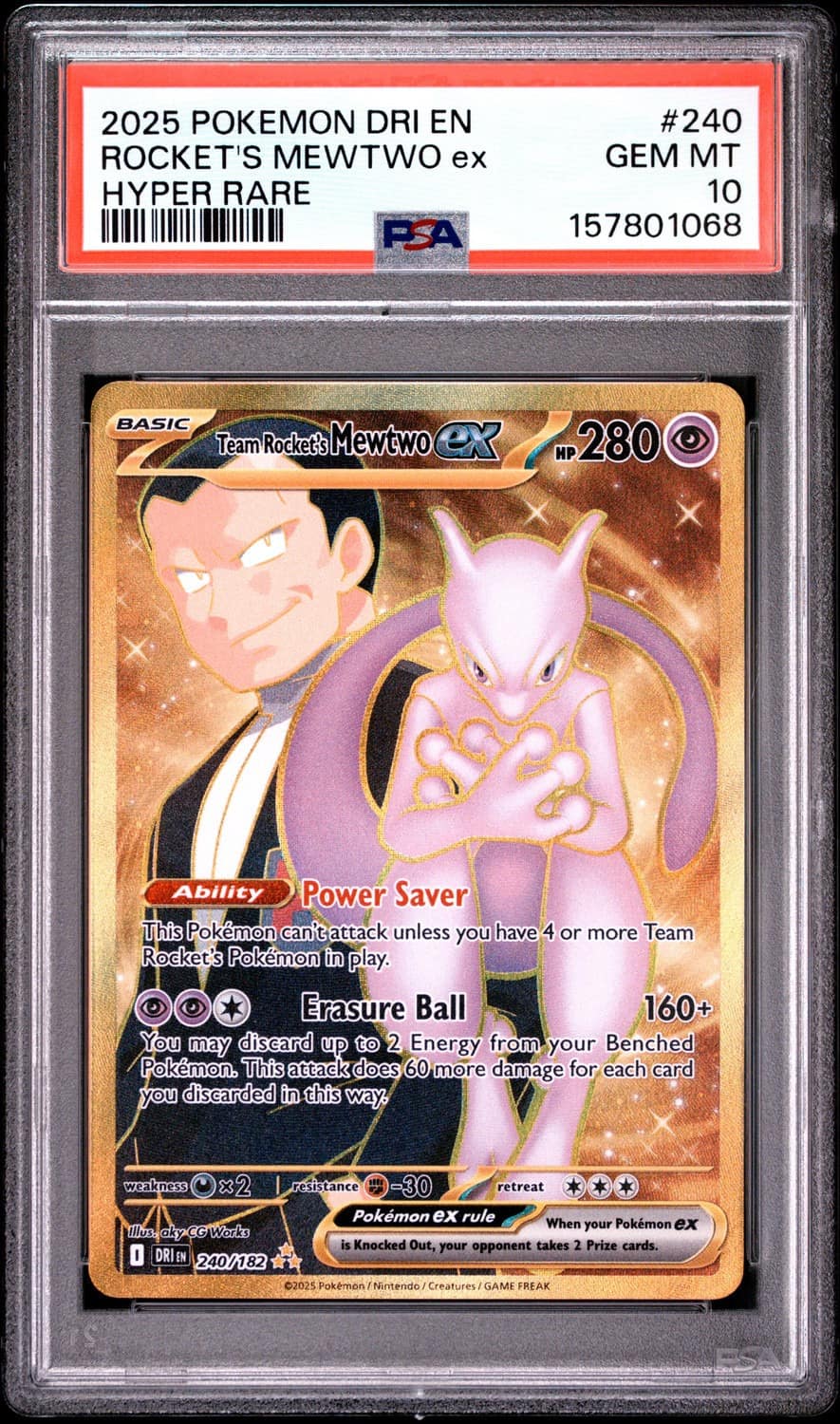 Rocket'S Mewtwo Ex