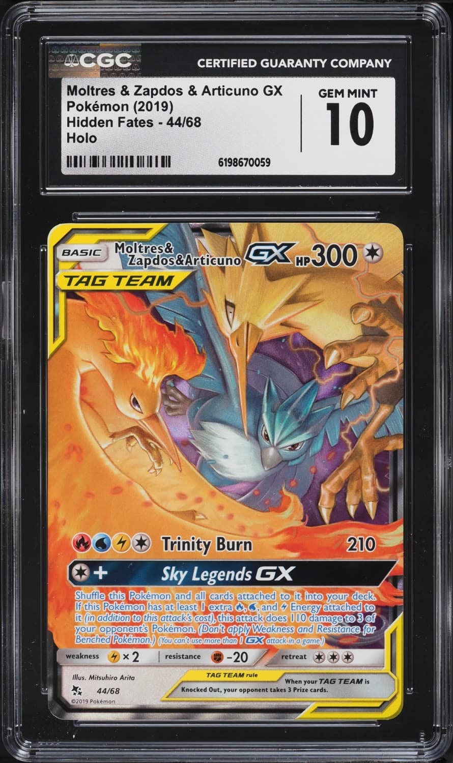 Moltres & Zapdos & Articuno Gx