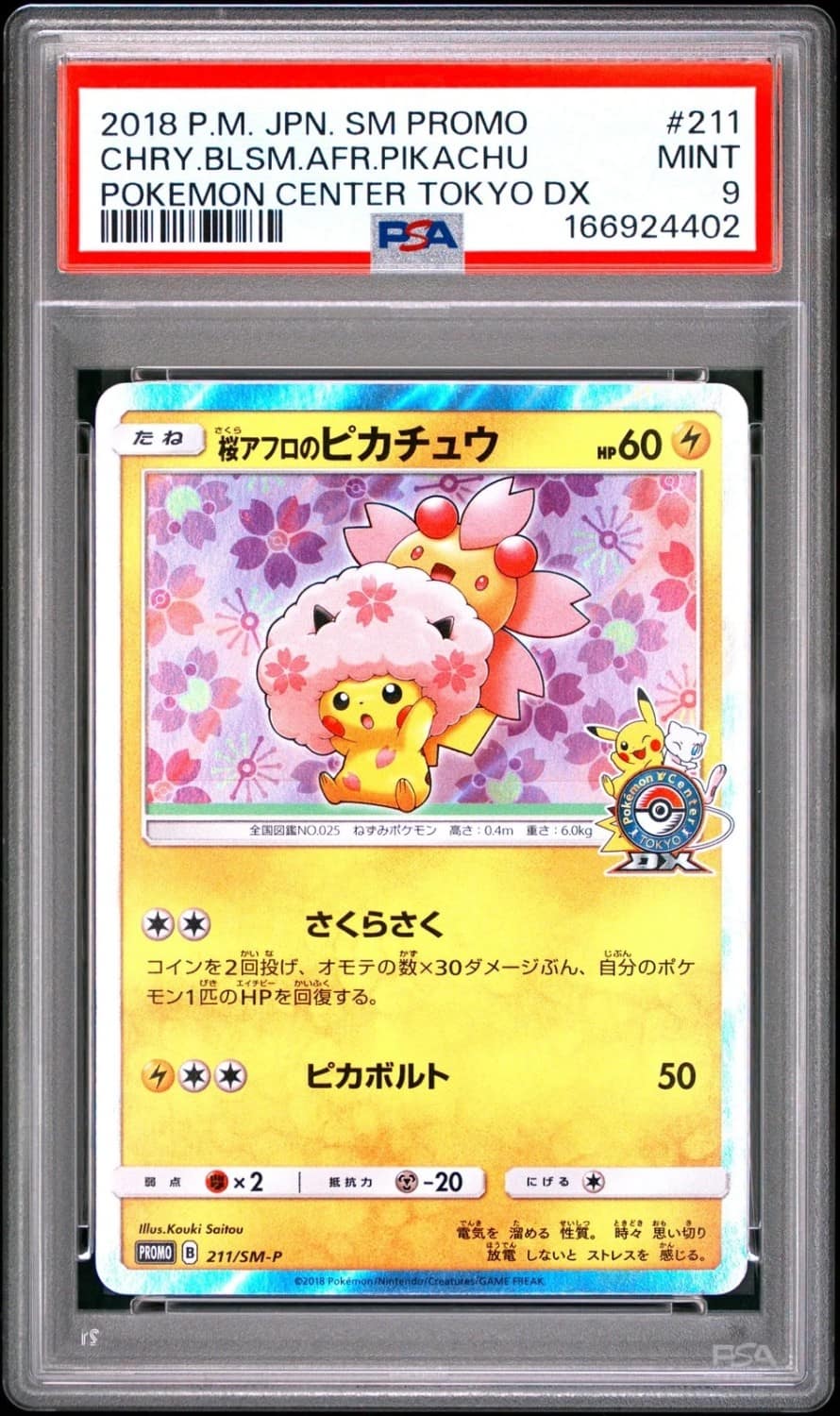 Cherry Blossom Afro Pikachu