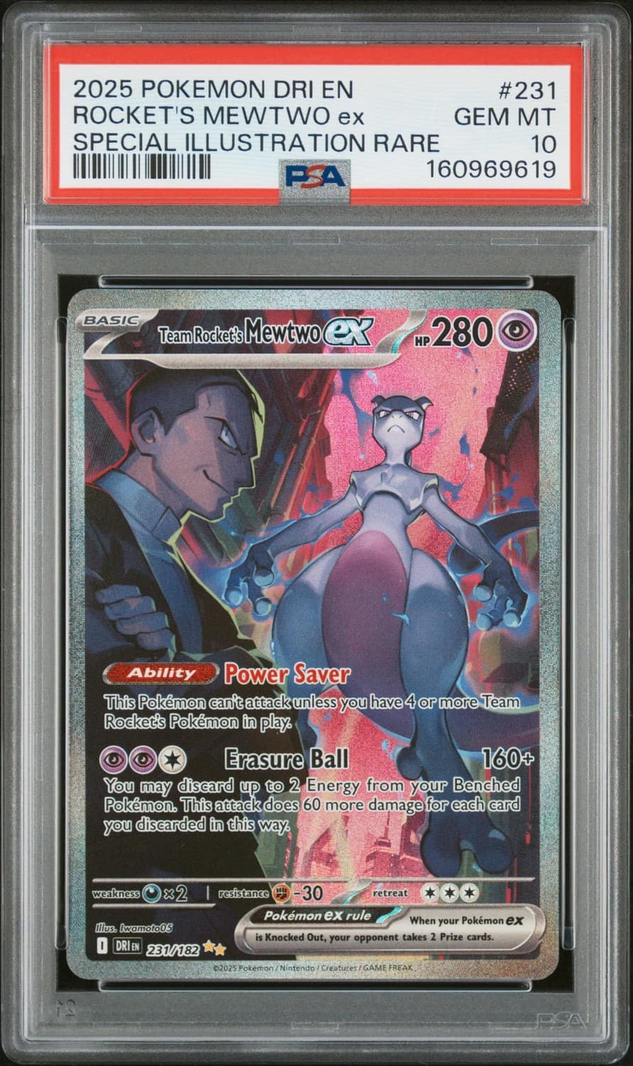 Rocket'S Mewtwo Ex