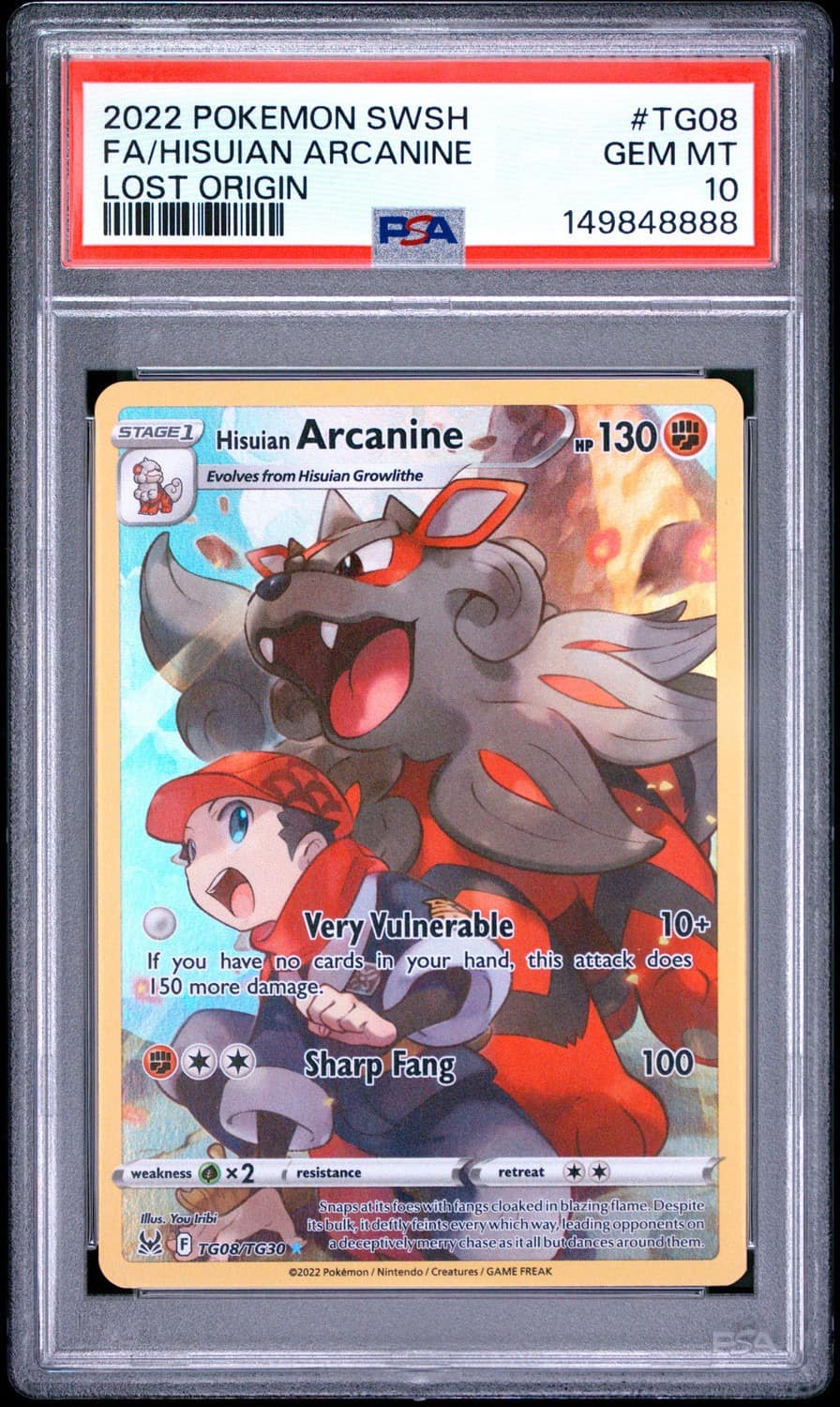 Hisuian Arcanine