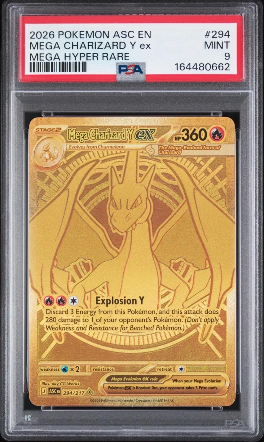 Mega Charizard Y Ex