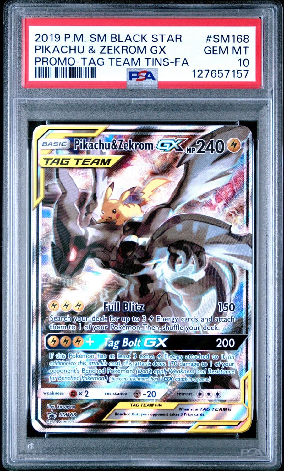 Pikachu & Zekrom Gx
