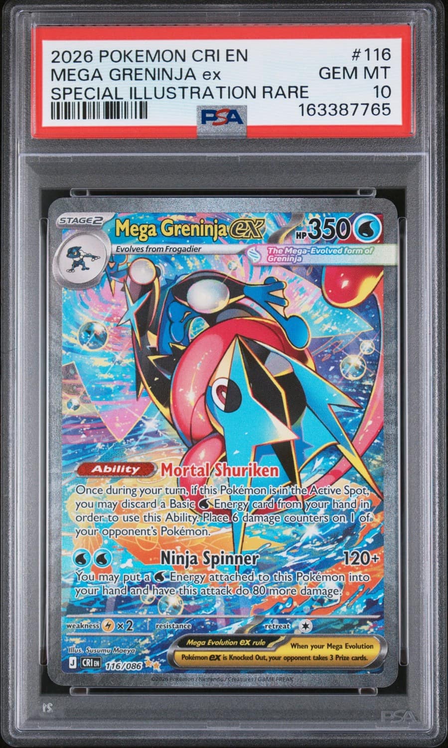 Mega Greninja Ex