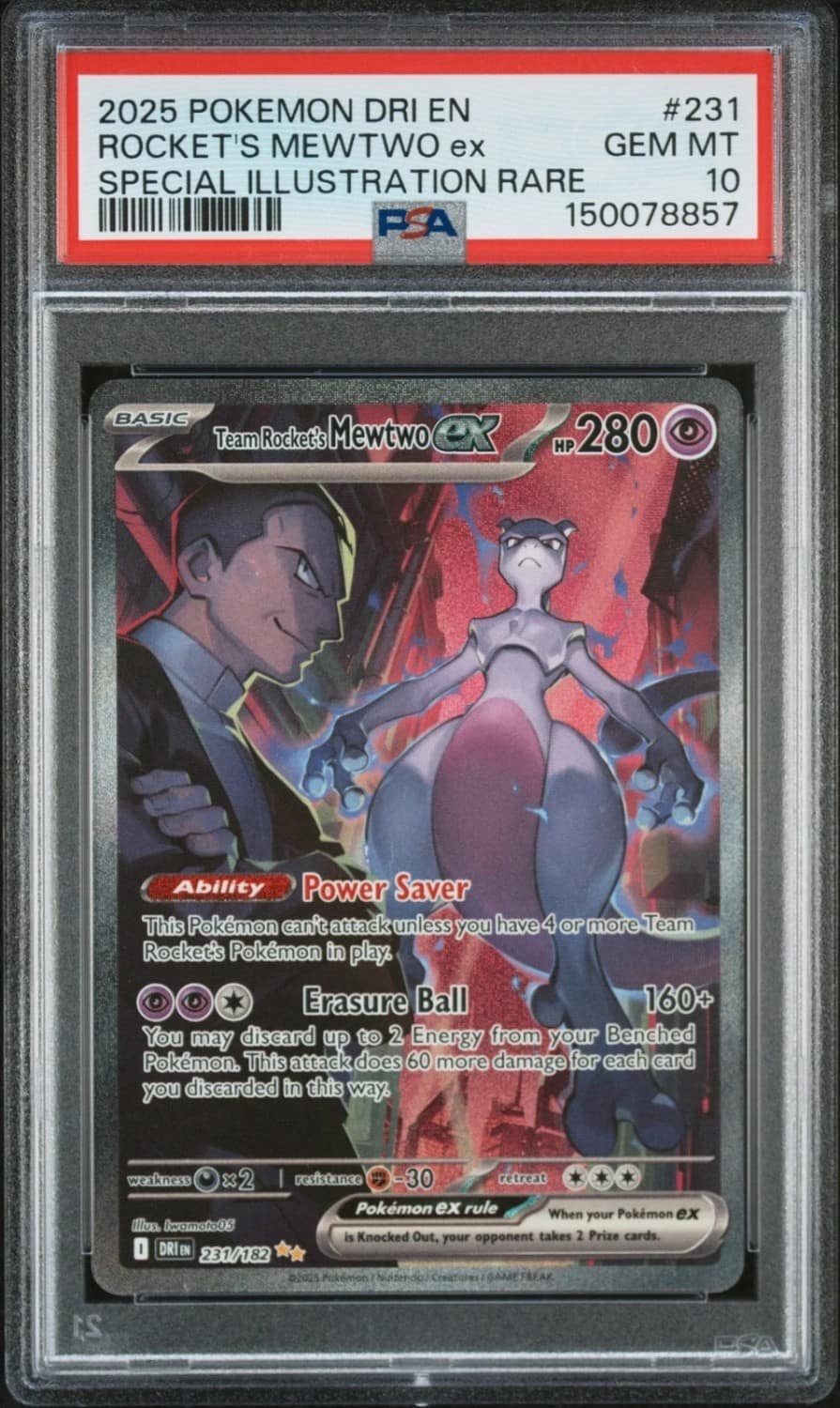 Rocket'S Mewtwo Ex