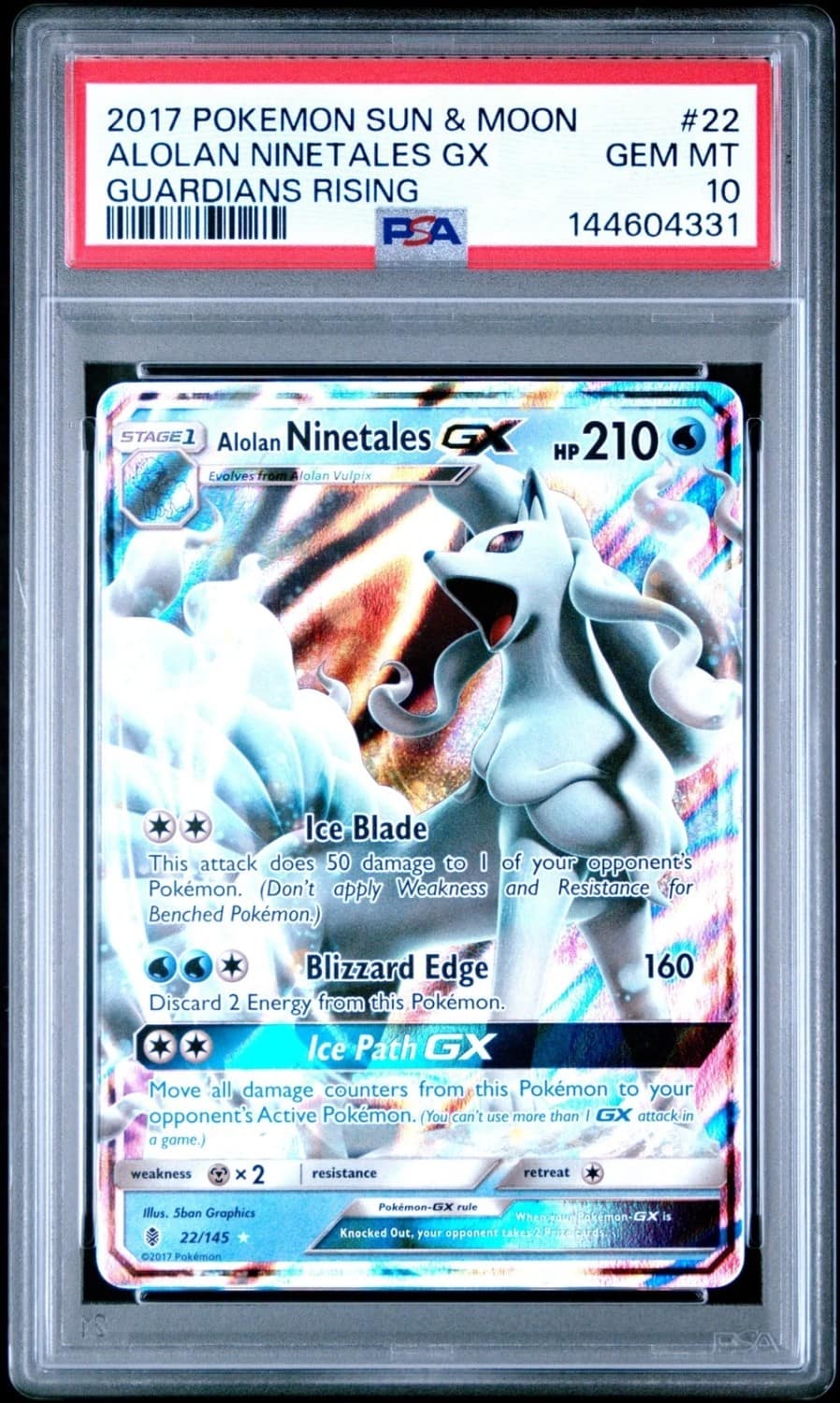 Alolan Ninetales Gx
