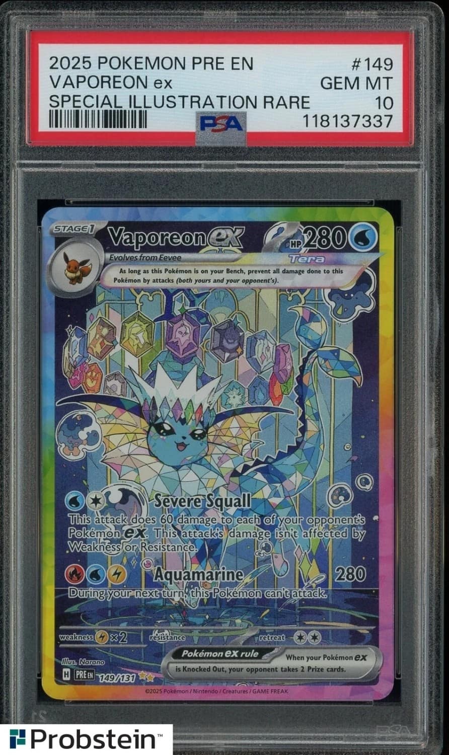 Vaporeon Ex