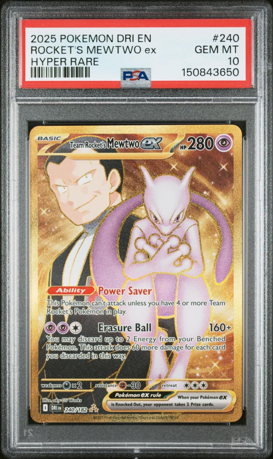 Rocket'S Mewtwo Ex