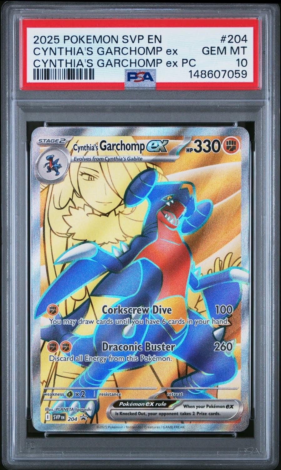 Cynthia'S Garchomp Ex