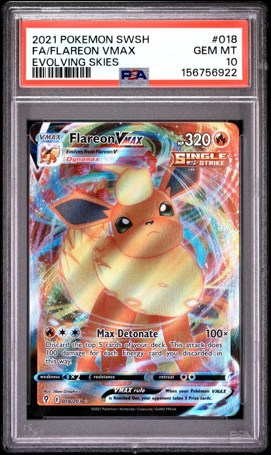 Flareon Vmax