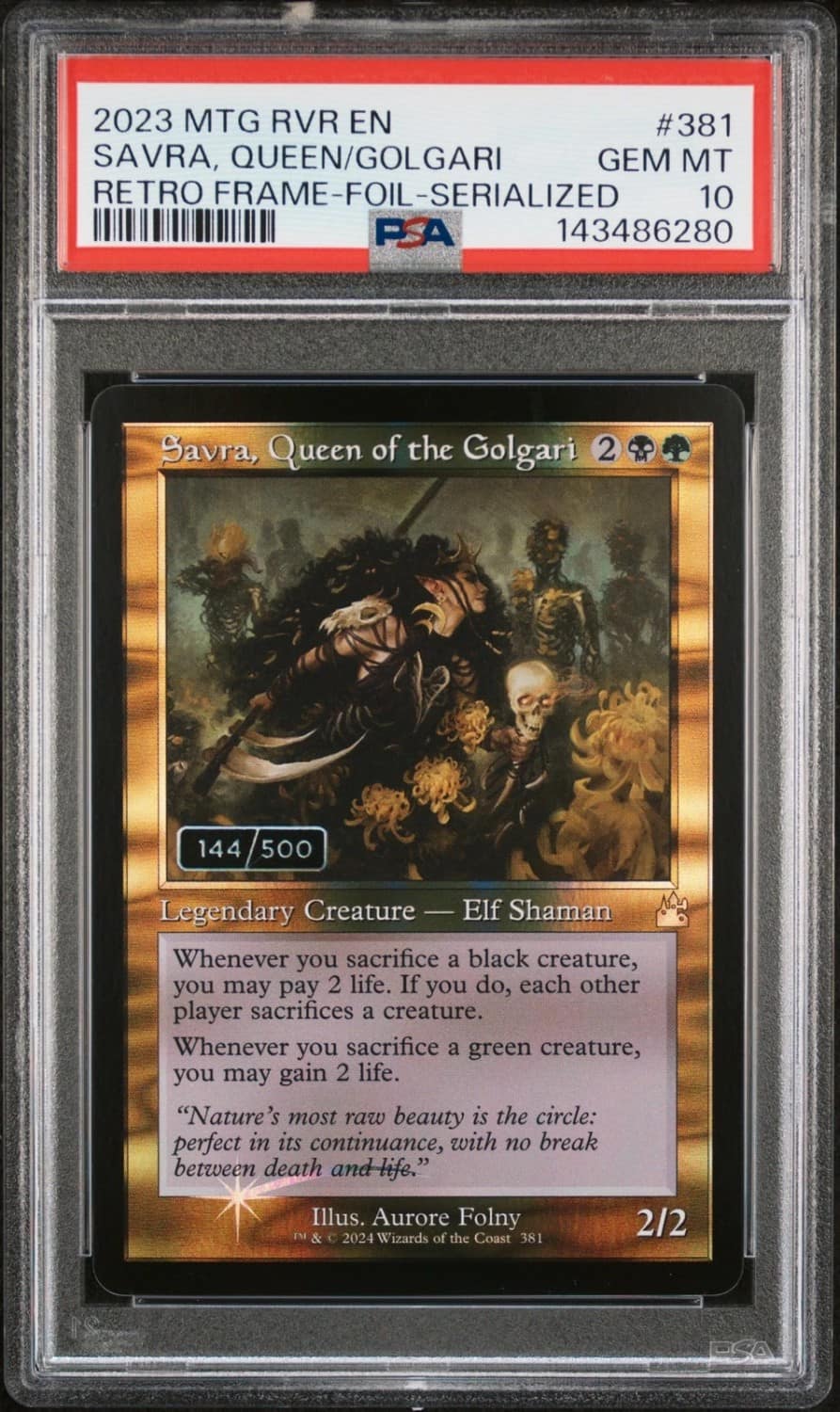 Savra, Queen/golgari