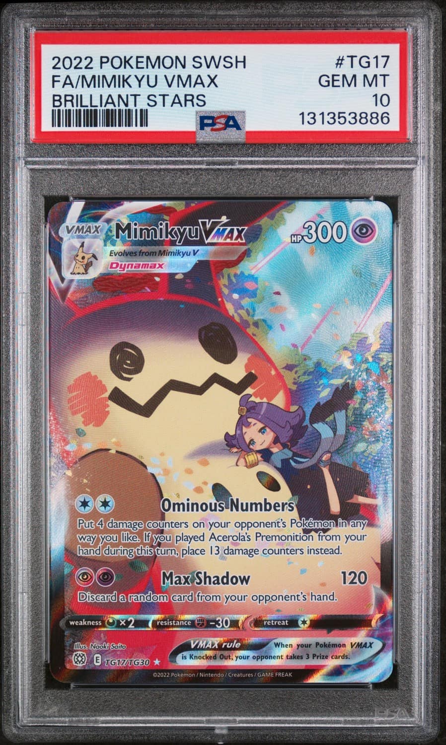 Mimikyu Vmax