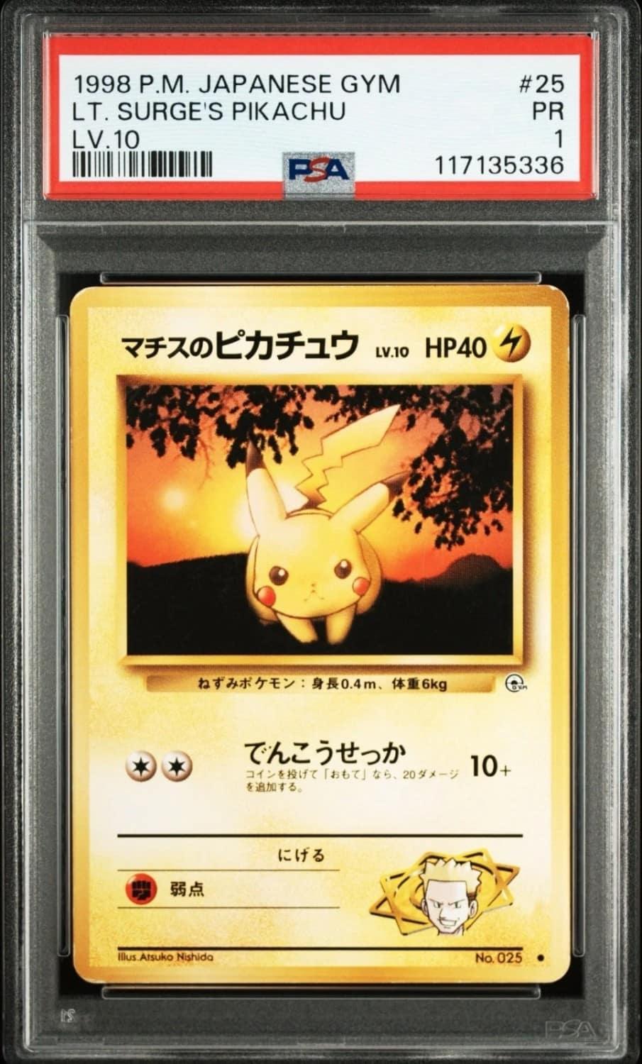 Lt. Surge'S Pikachu