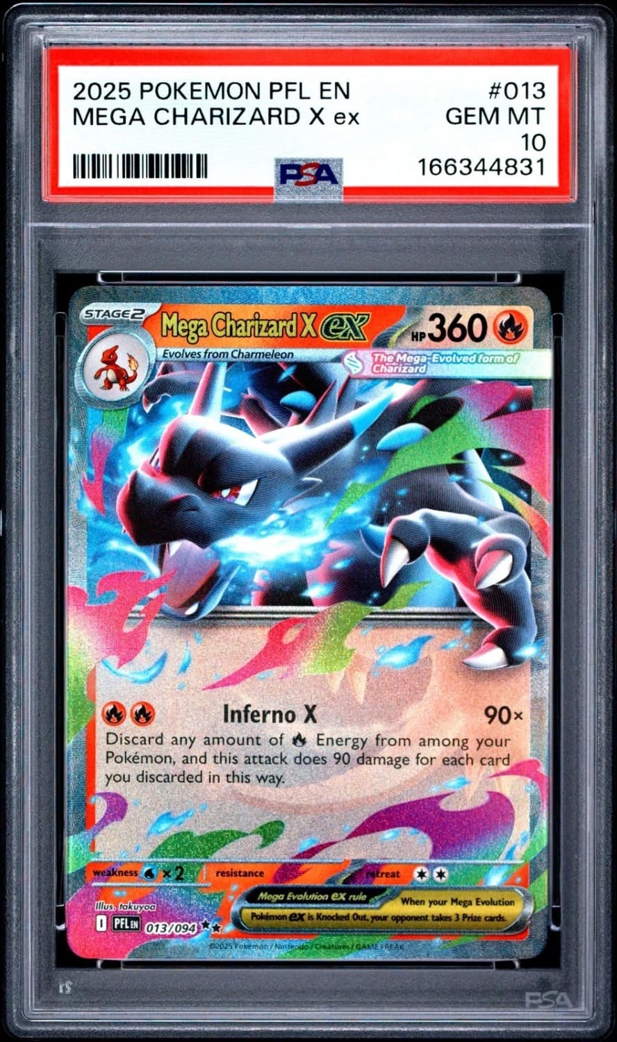 Mega Charizard X Ex