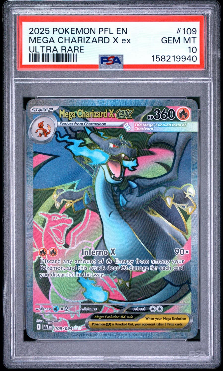 Mega Charizard X Ex