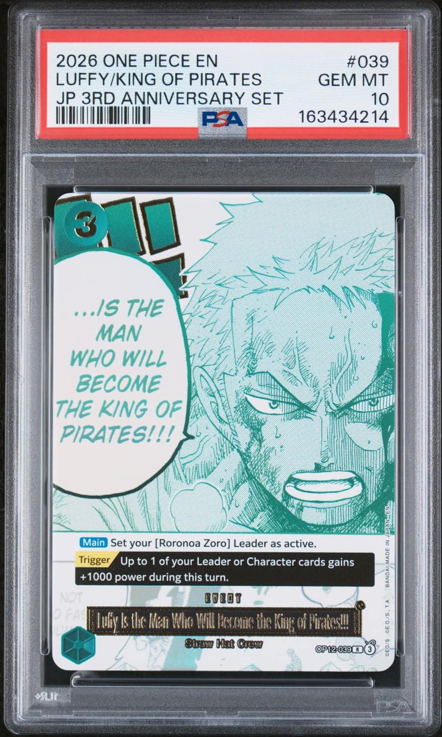 Luffy Will Become King Of The Pirates!!!