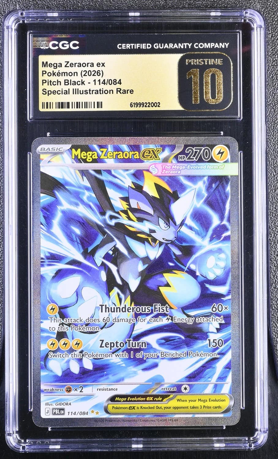 Mega Zeraora Ex