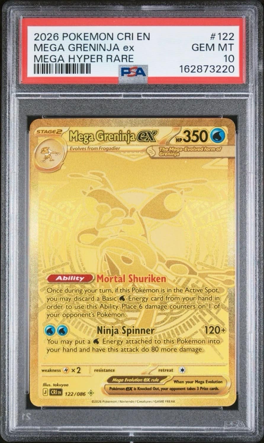Mega Greninja Ex