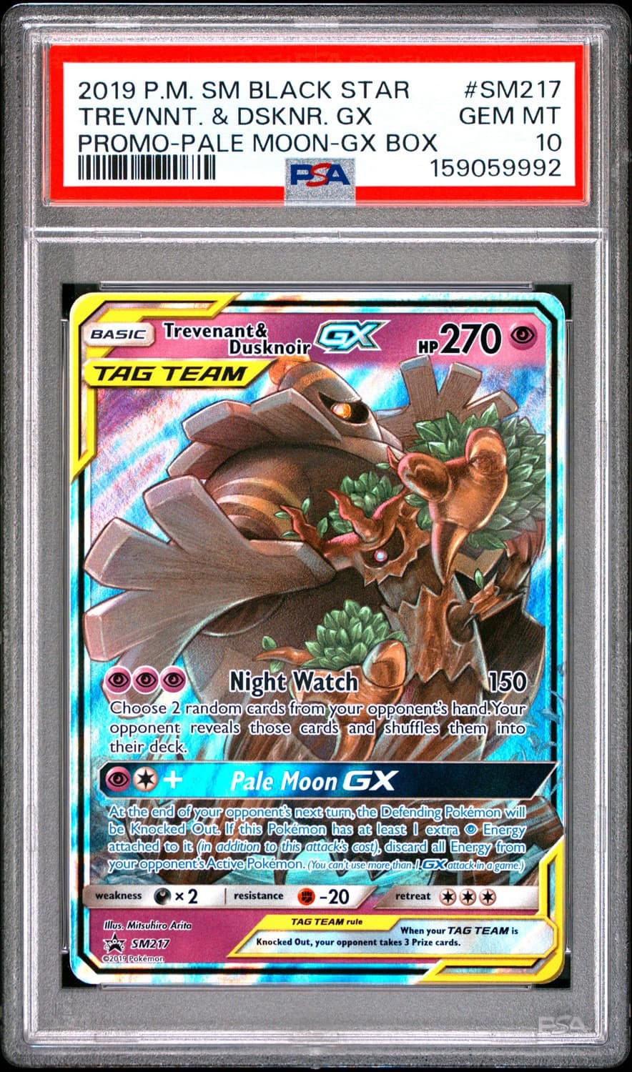 Trevenant & Dusknoir Gx