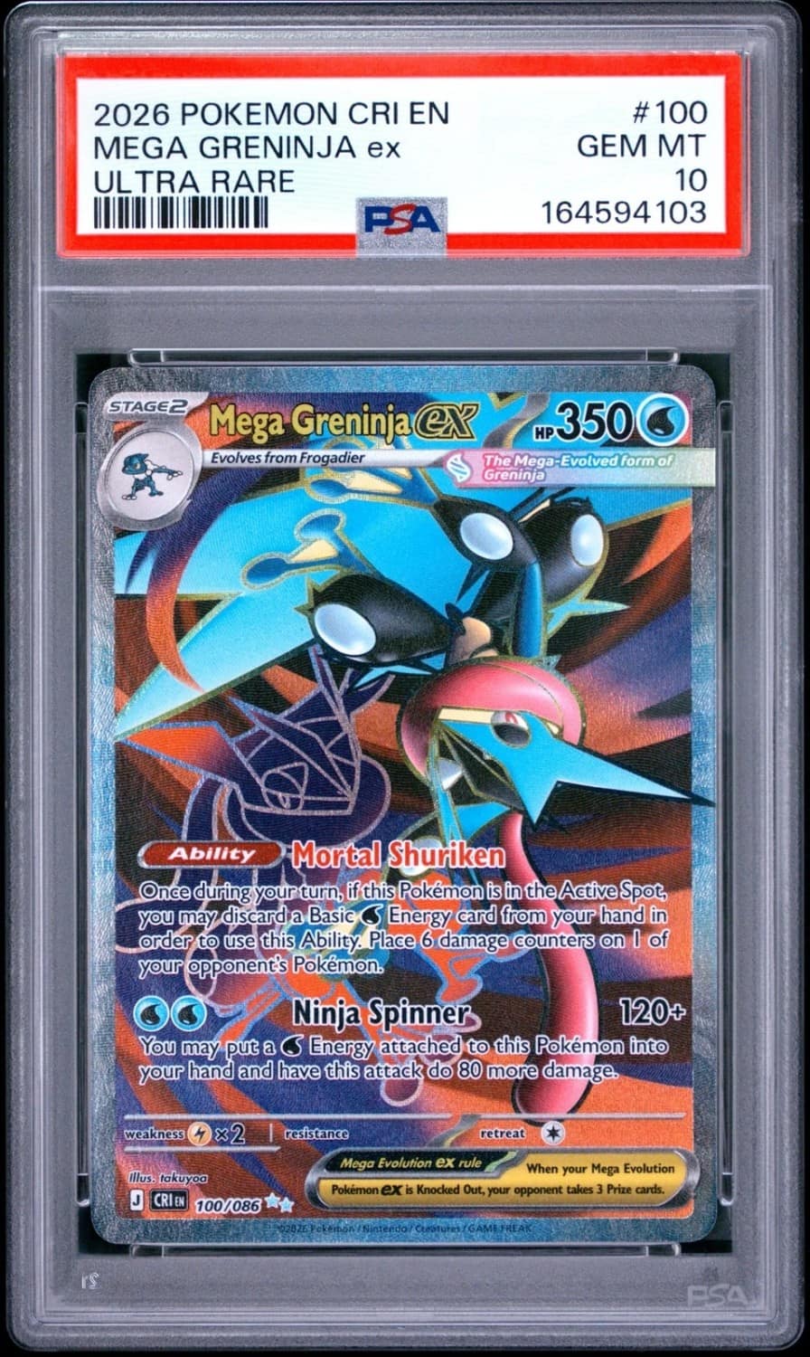Mega Greninja Ex