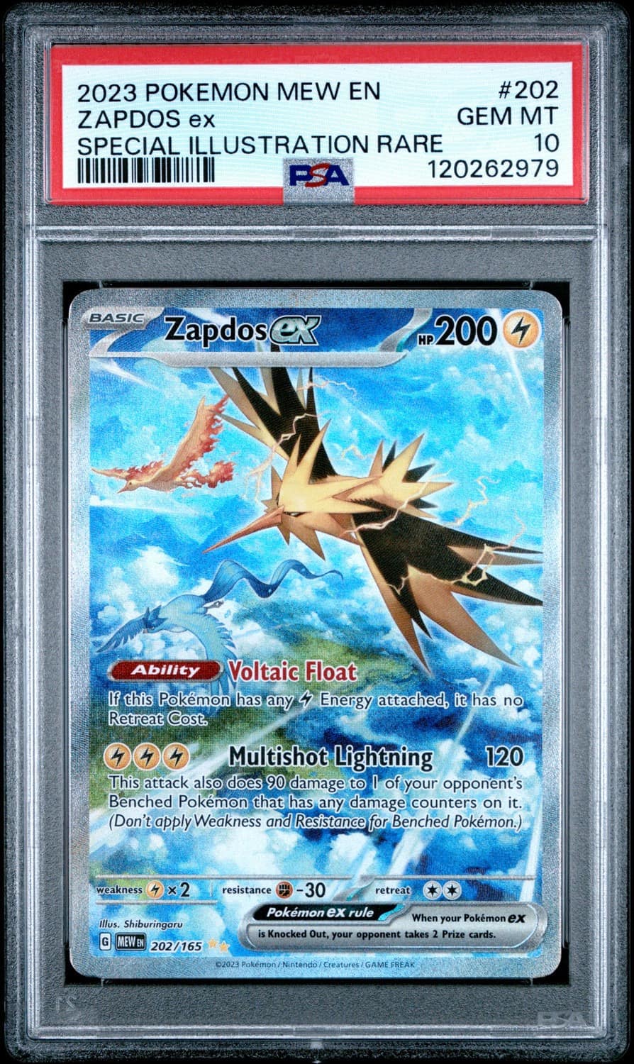 Zapdos Ex