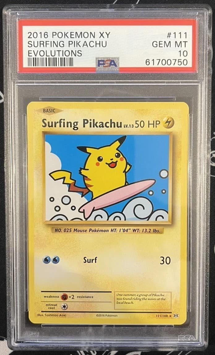 Surfing Pikachu