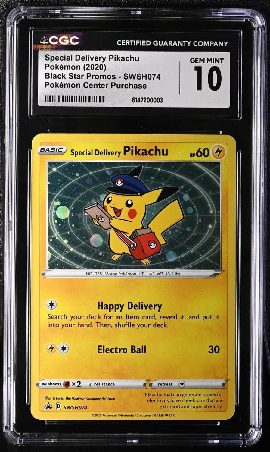 Special Delivery Pikachu