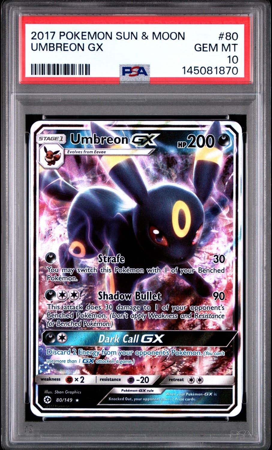 Umbreon Gx