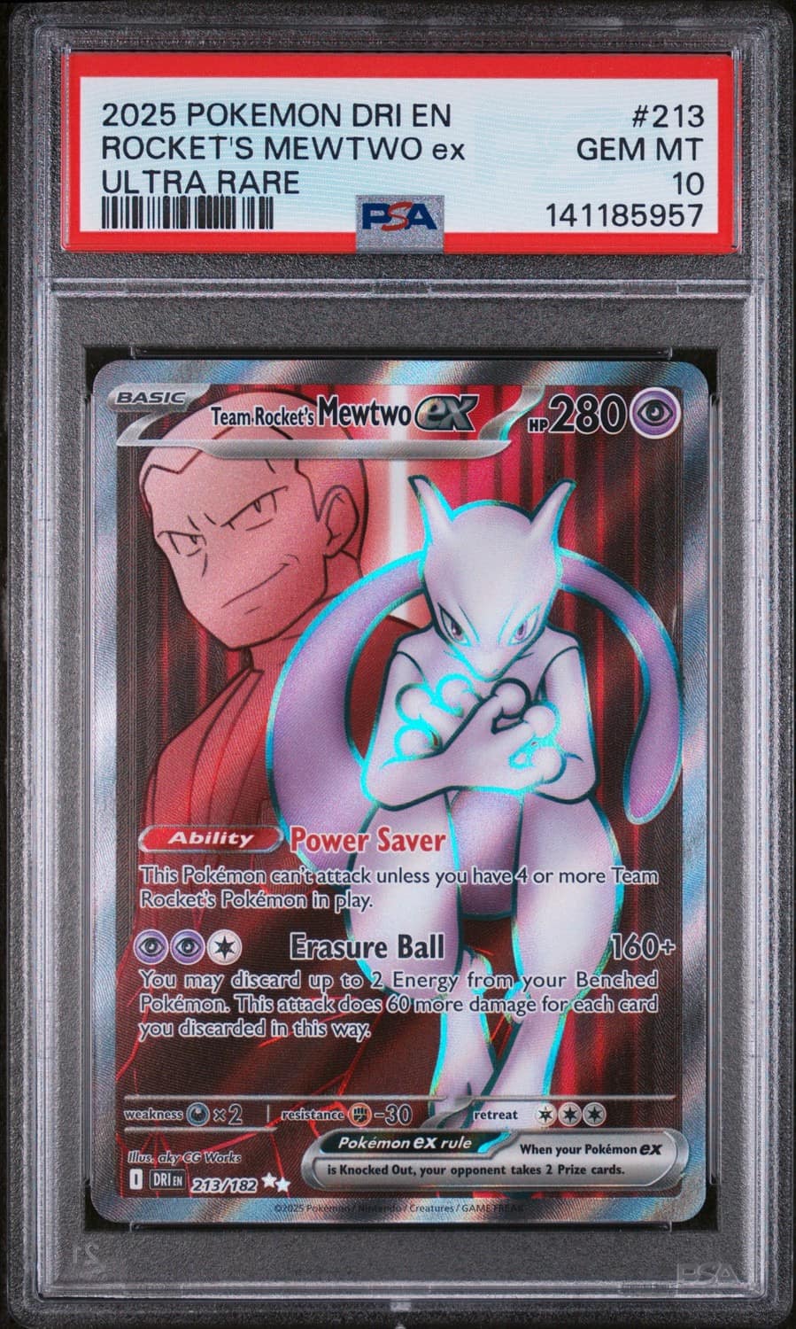 Rocket'S Mewtwo Ex