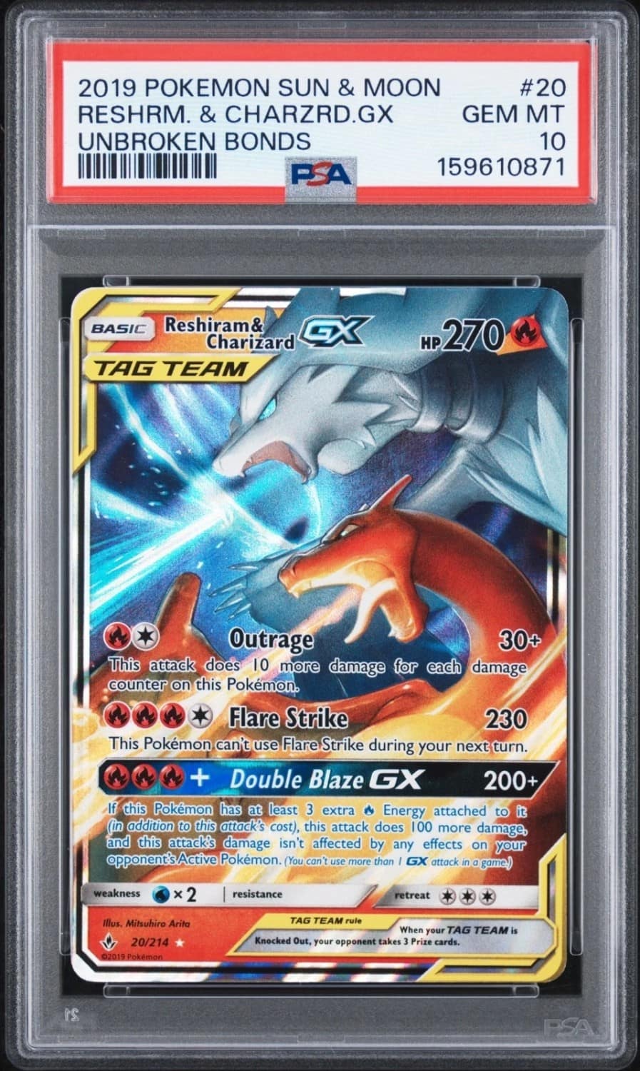 Reshiram & Charizard Gx