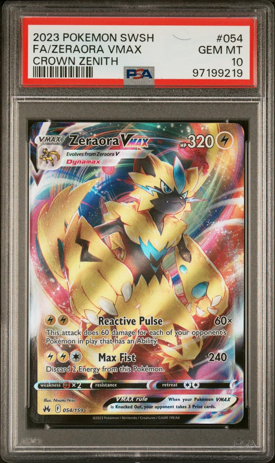 Zeraora Vmax