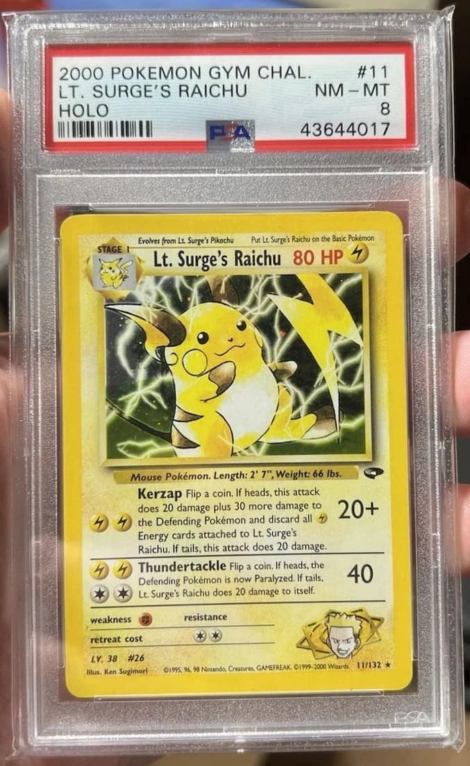 Lt. Surge'S Raichu
