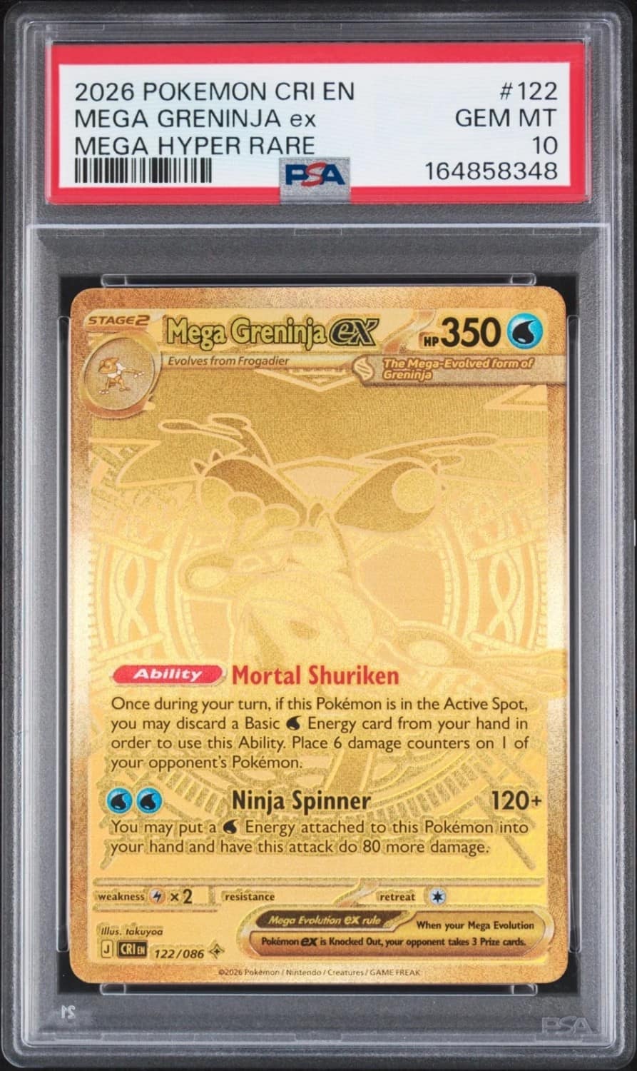 Mega Greninja Ex