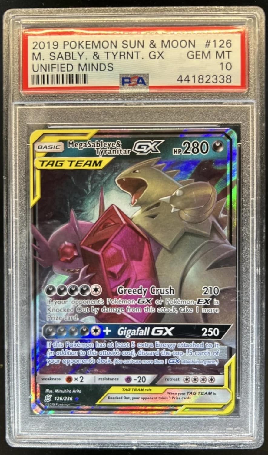 Mega Sableye & Tyranitar Gx