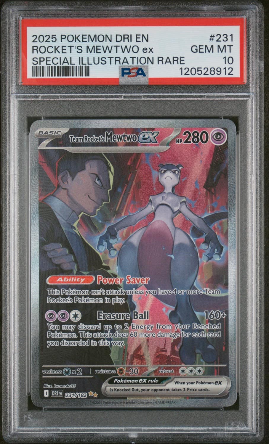 Rocket'S Mewtwo Ex