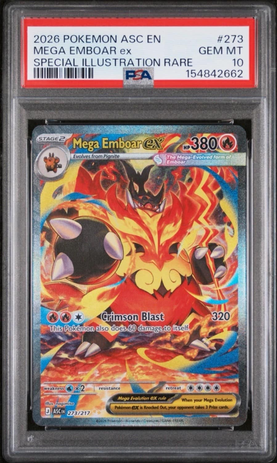 Mega Emboar Ex