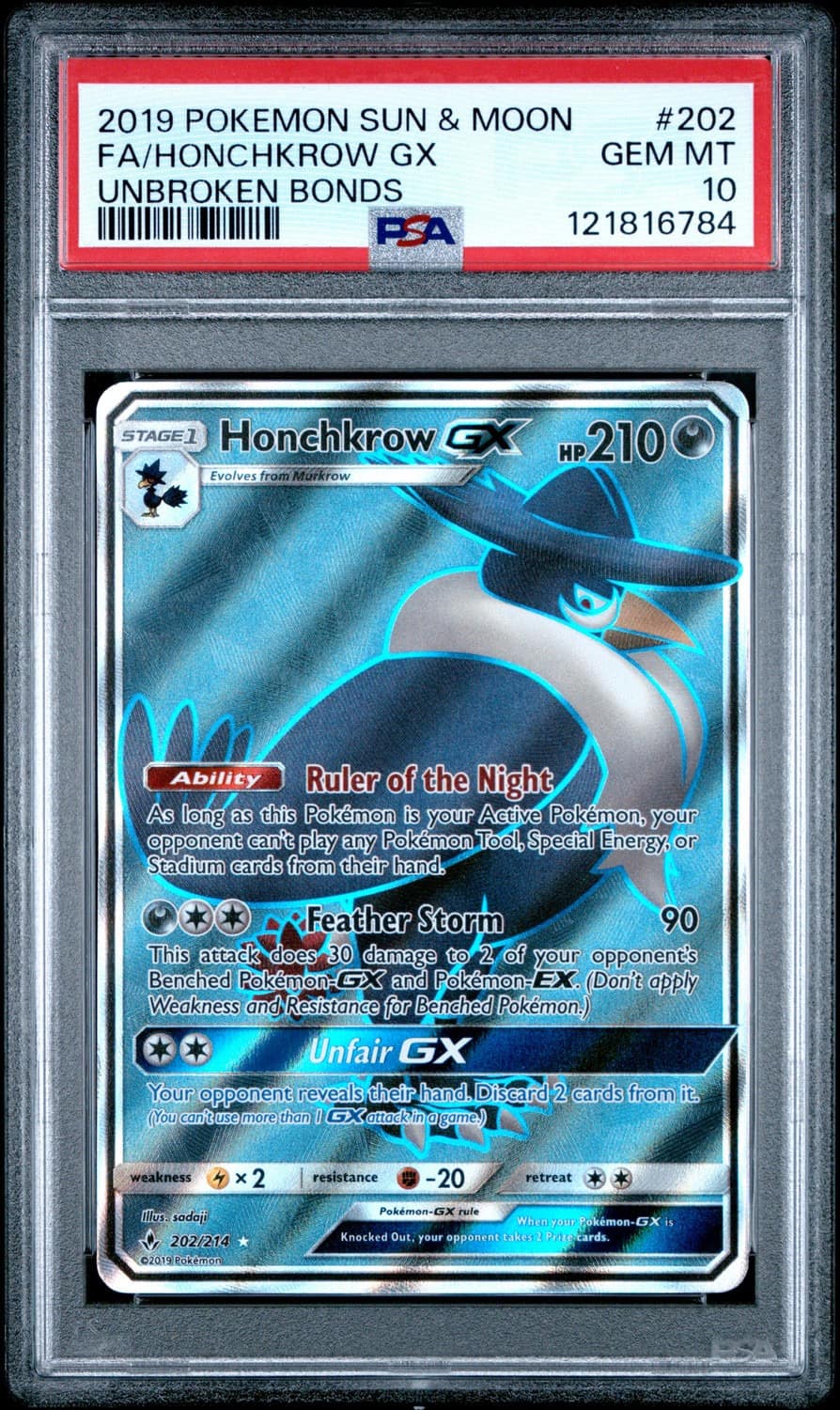 Honchkrow Gx