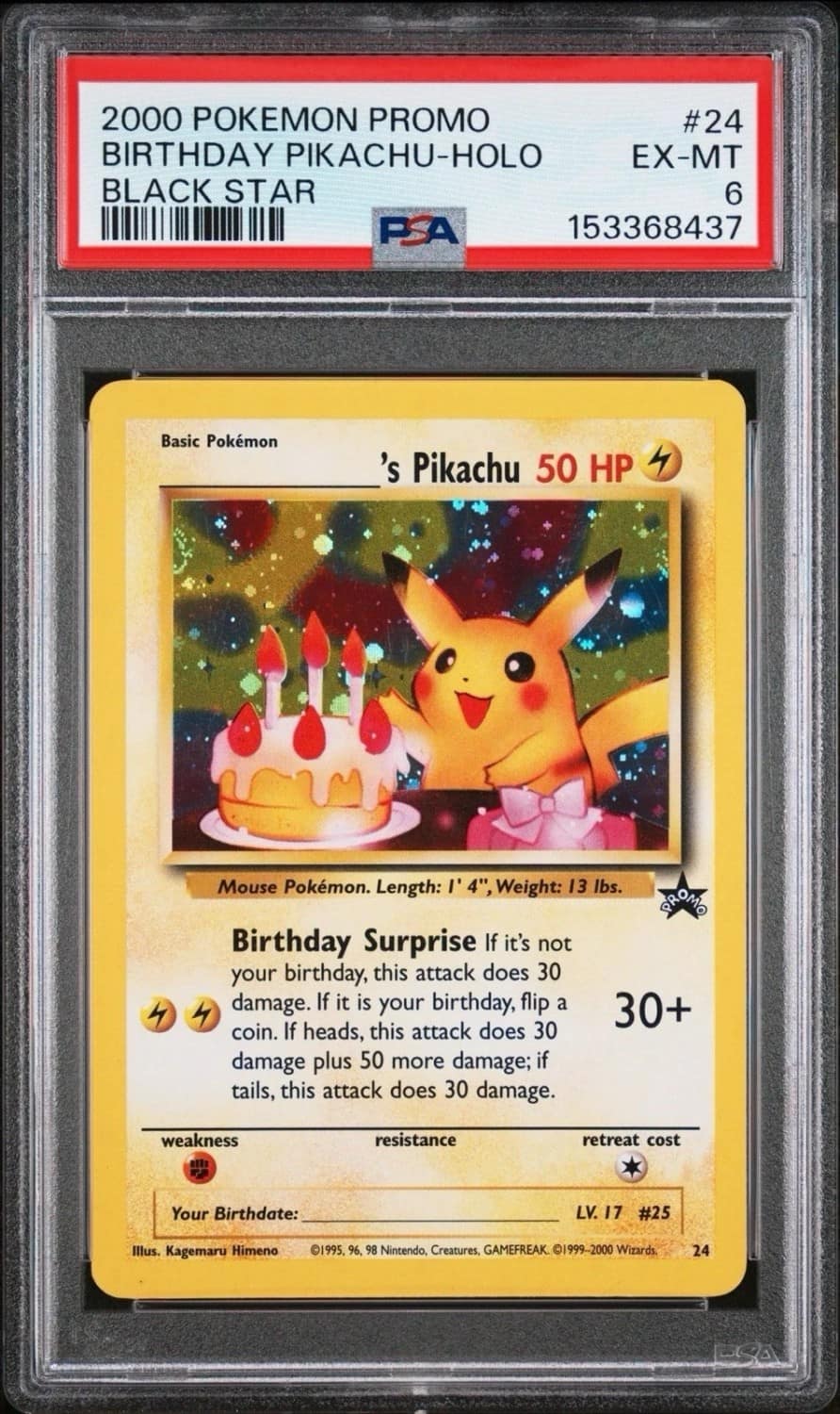Birthday Pikachu