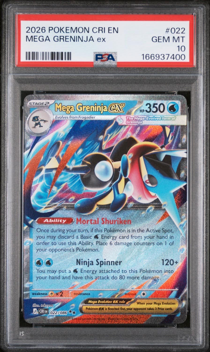 Mega Greninja Ex
