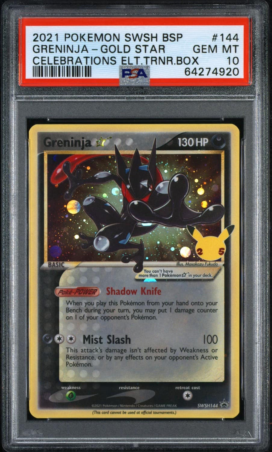 Greninja-Gold Star