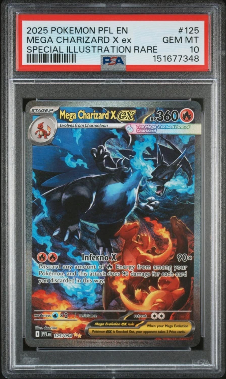 Mega Charizard X Ex