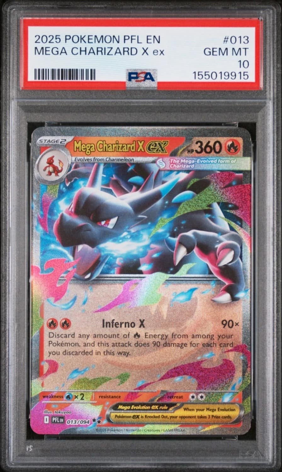 Mega Charizard X Ex