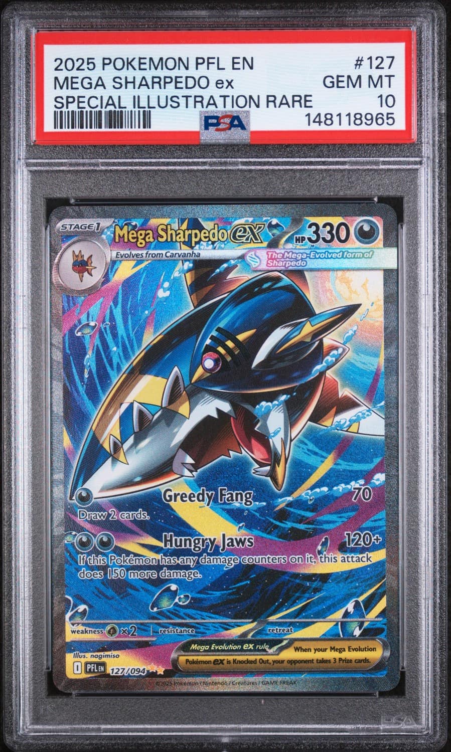 Mega Sharpedo Ex