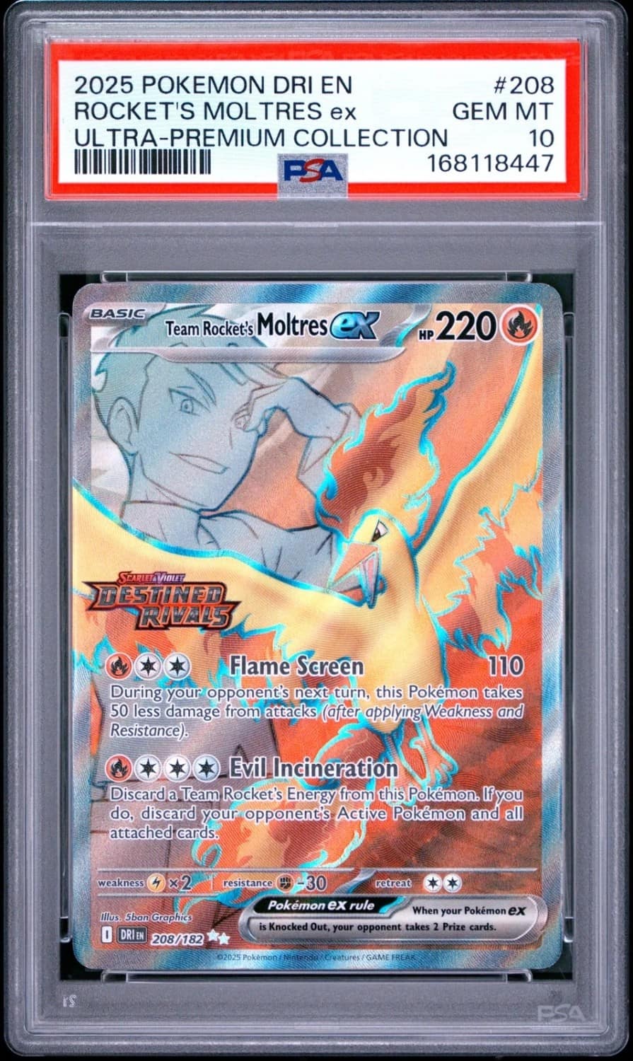 Rocket'S Moltres Ex