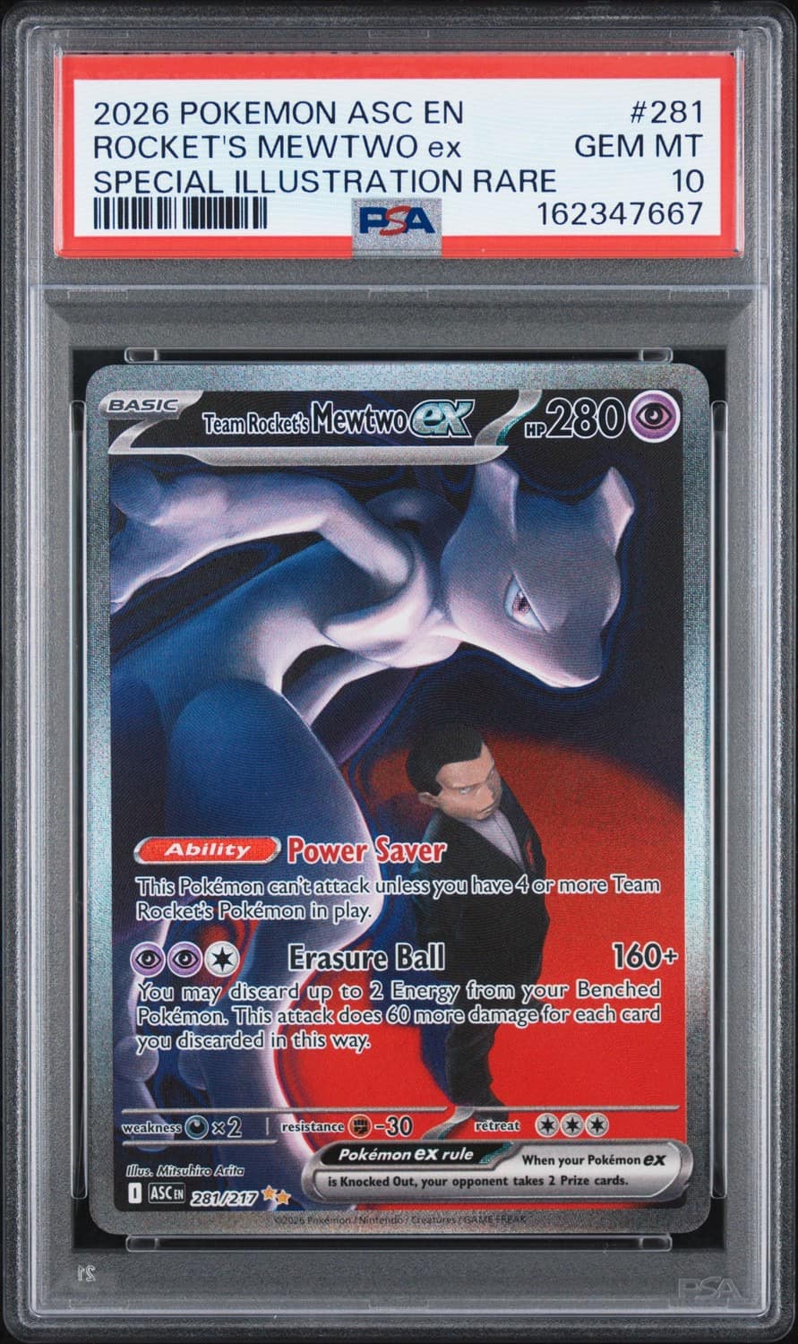 Rocket'S Mewtwo Ex
